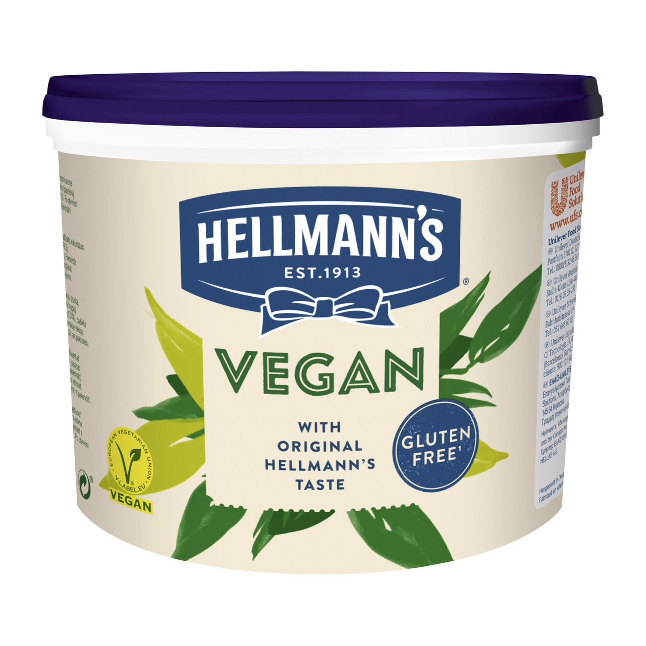 Hellmann's Vegan Mayo - 2,5 kg Eimer