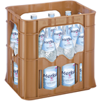 Merkur Mineralwasser Still Glas Mehrweg - 12 x 700 ml Flasche