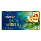 Meßmer feinster Grüner Tee herb-frisch, 25 Teebeutel - 44 g Faltschachtel