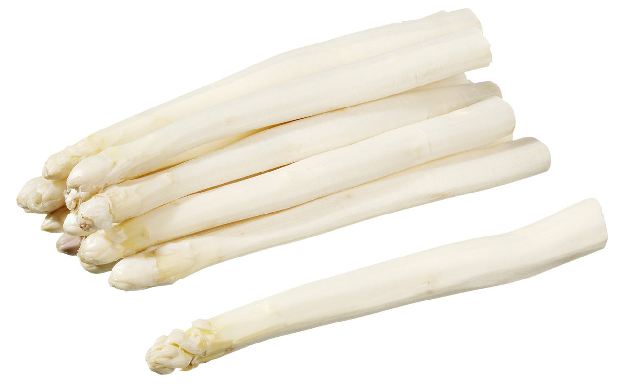 Spargel Weiß/Violett 16+ Kl. 2 Griechenland - 500 g Bund
