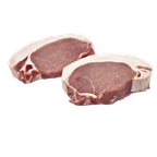 Porki Dry Aged Lomo vom Schweinerücken ohne Knochen, portioniert 4 Stück à ca. 200 g - je kg