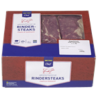 METRO Chef Argentinische Rinder-Rumpsteaks 8 Stück à ca. 230 - 250 g gekühlt - je kg