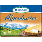 Meggle Alpenbutter 82 % Fett - 250 g Packung