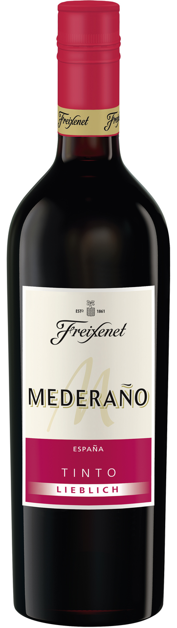 Freixenet Rotwein Mederaà±o Tinto halbtrocken - 750 ml Flasche