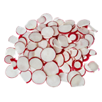 Radieschen Scheiben 3 mm küchenfertig - 1 kg Beutel