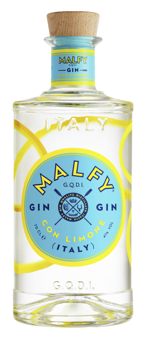 MALFY Con Limone Lemon Flavoured Gin 41,0 % - 700 ml Flasche