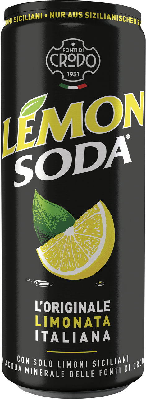 Lemonsoda Soda Lemon Zitrone Einweg - 330 ml Dose