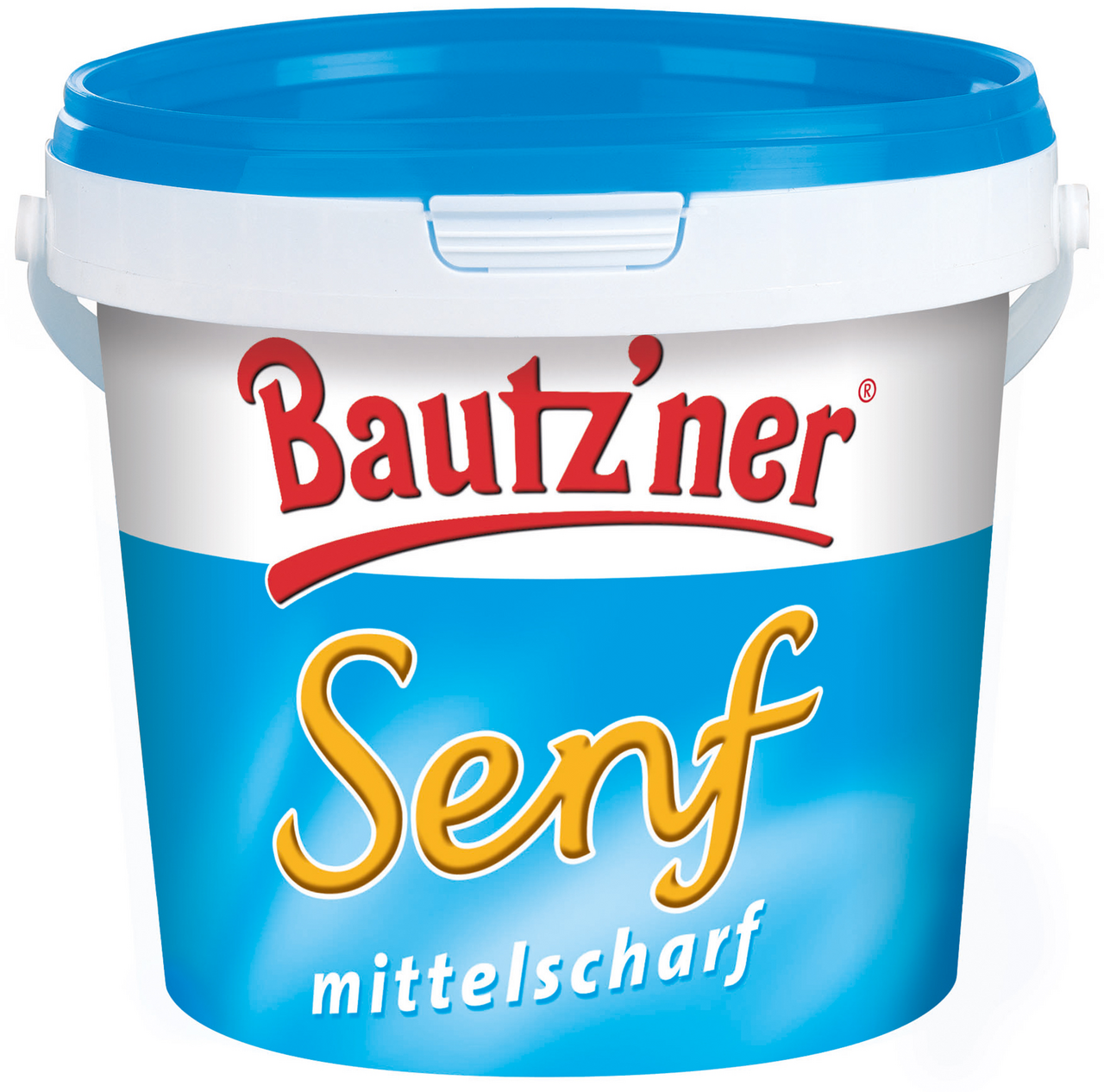 Bautz'ner Senf mittelscharf 1 kg Eimer