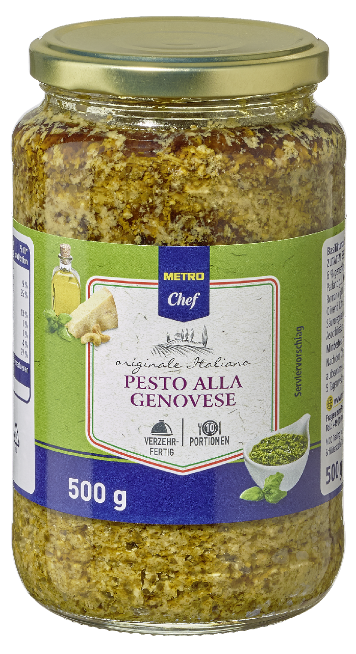 METRO Chef Pesto alla Genovese - 500 g Glas
