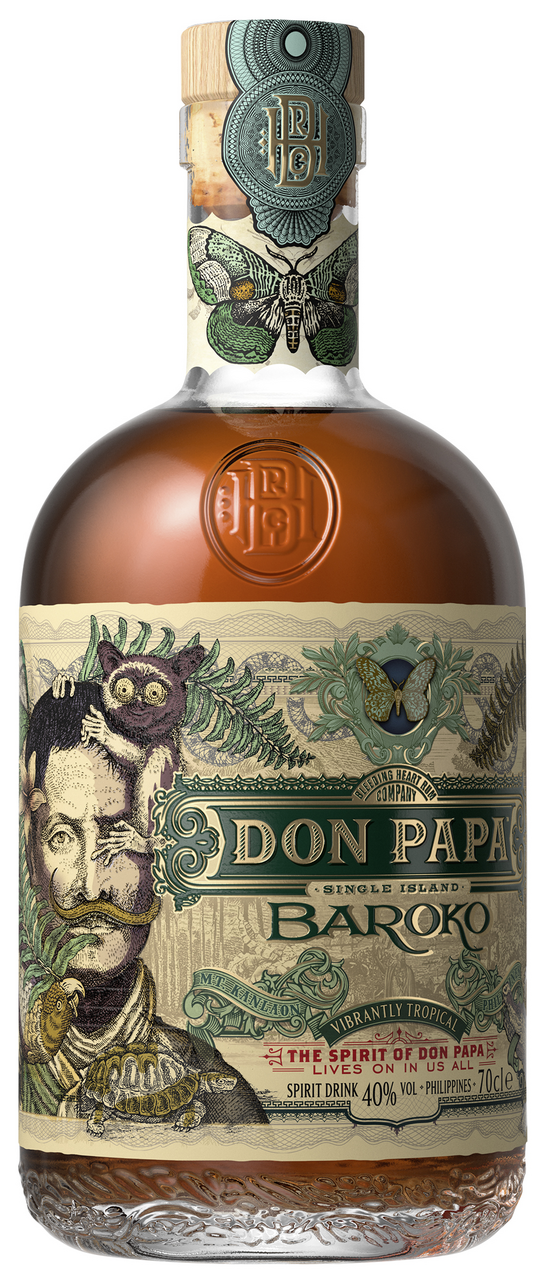 Don Papa Baroko 40 % Vol. - 700 ml Flasche