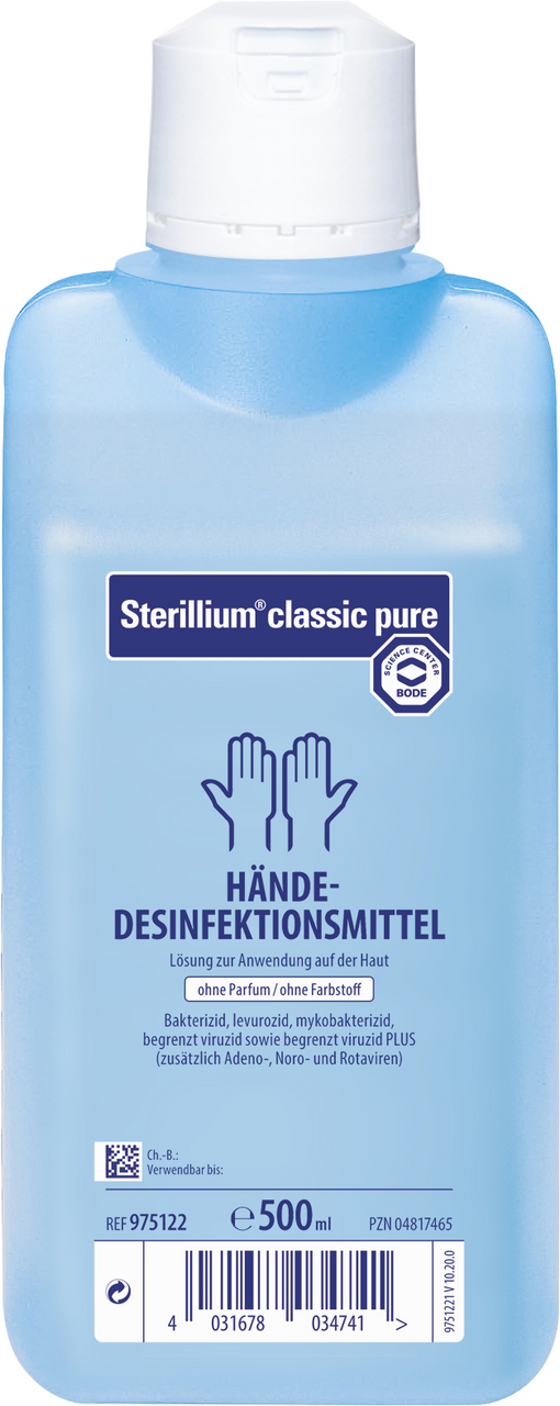 Sterillium pure Händedesinfektionmittel - 500 ml Flasche