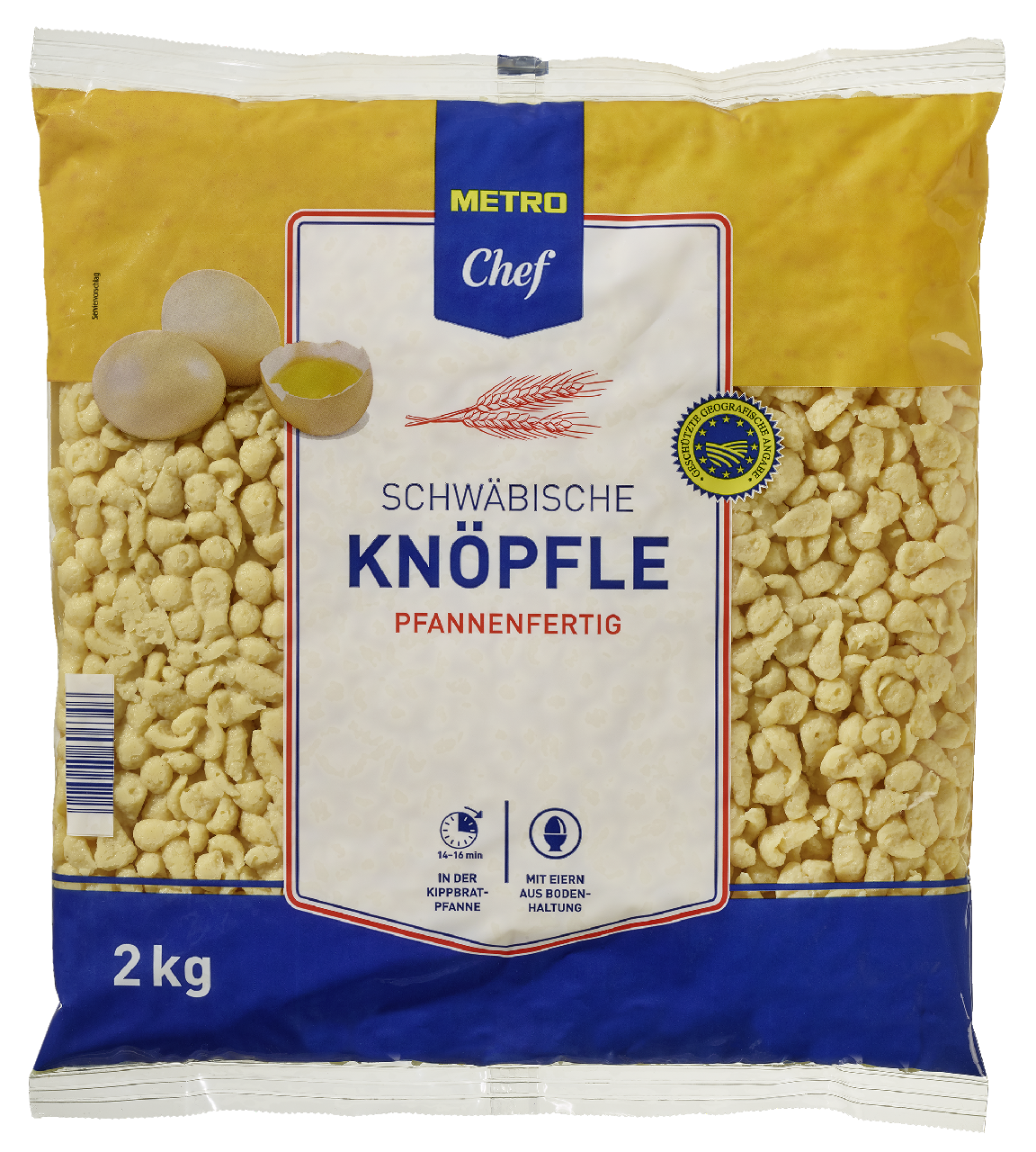 METRO Chef Eierknöpfle - 2 kg Beutel