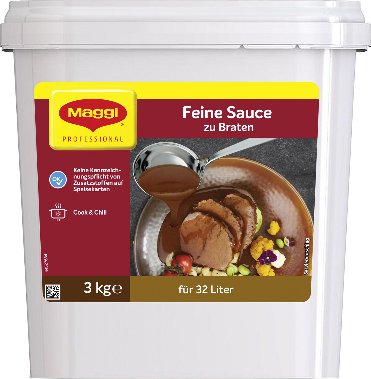 MAGGI Professional Feine Sauce zu Braten für 32 Liter - 3 kg Box