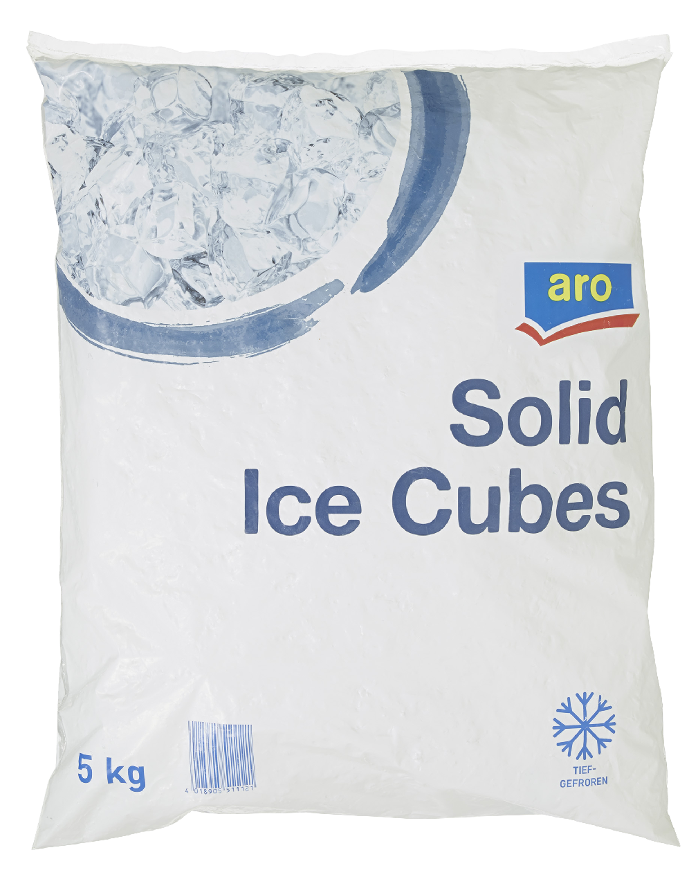 aro Eiswürfel Solid 5 kg Beutel