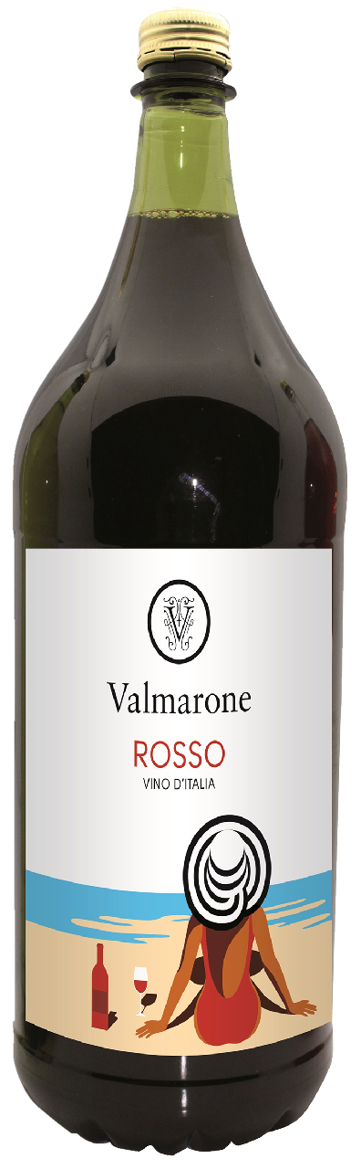 Valmarone Rosso, Rotwein trocken - 2 l Flasche
