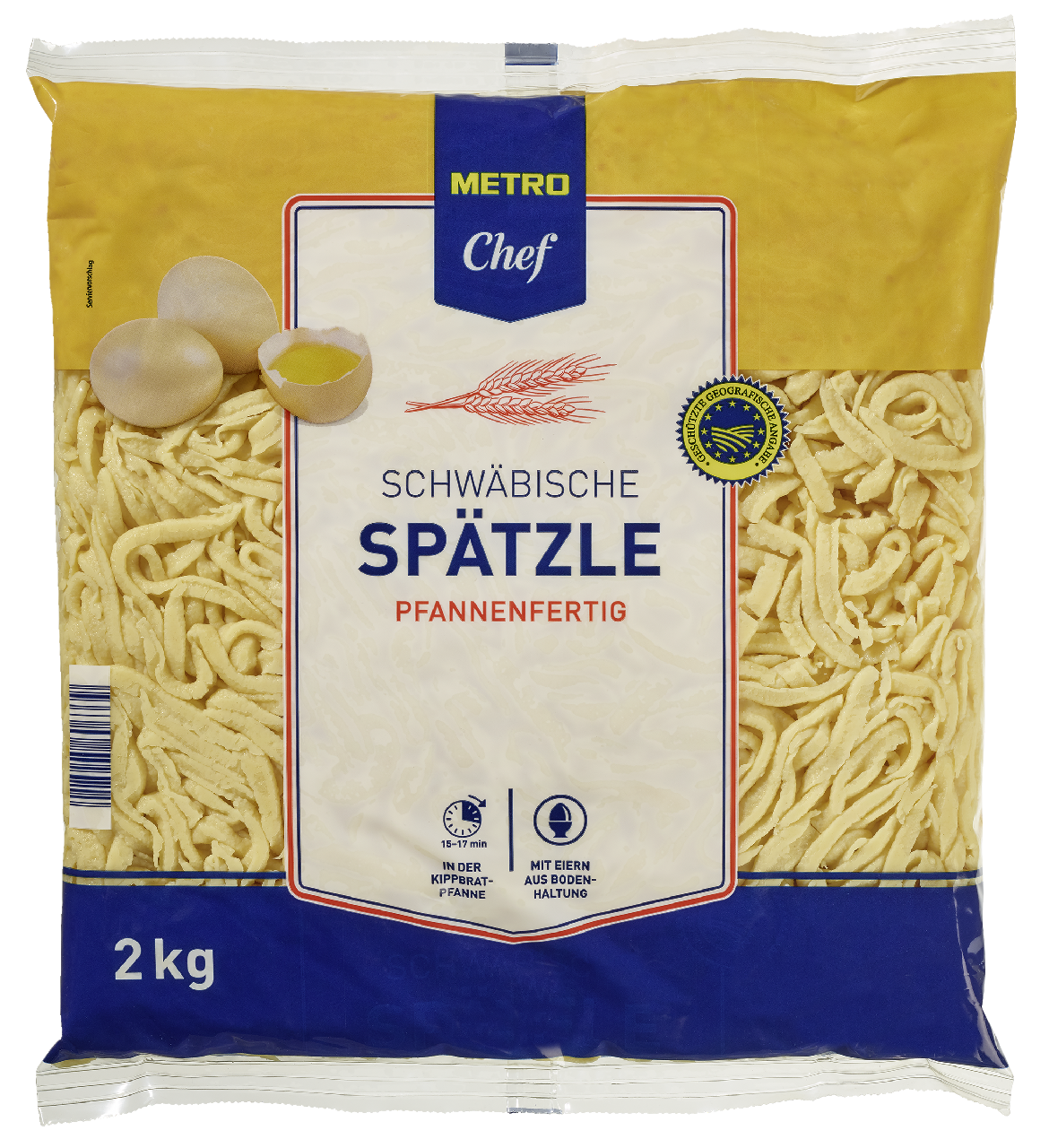 METRO Chef Spätzle gekühlt - 2 kg Beutel