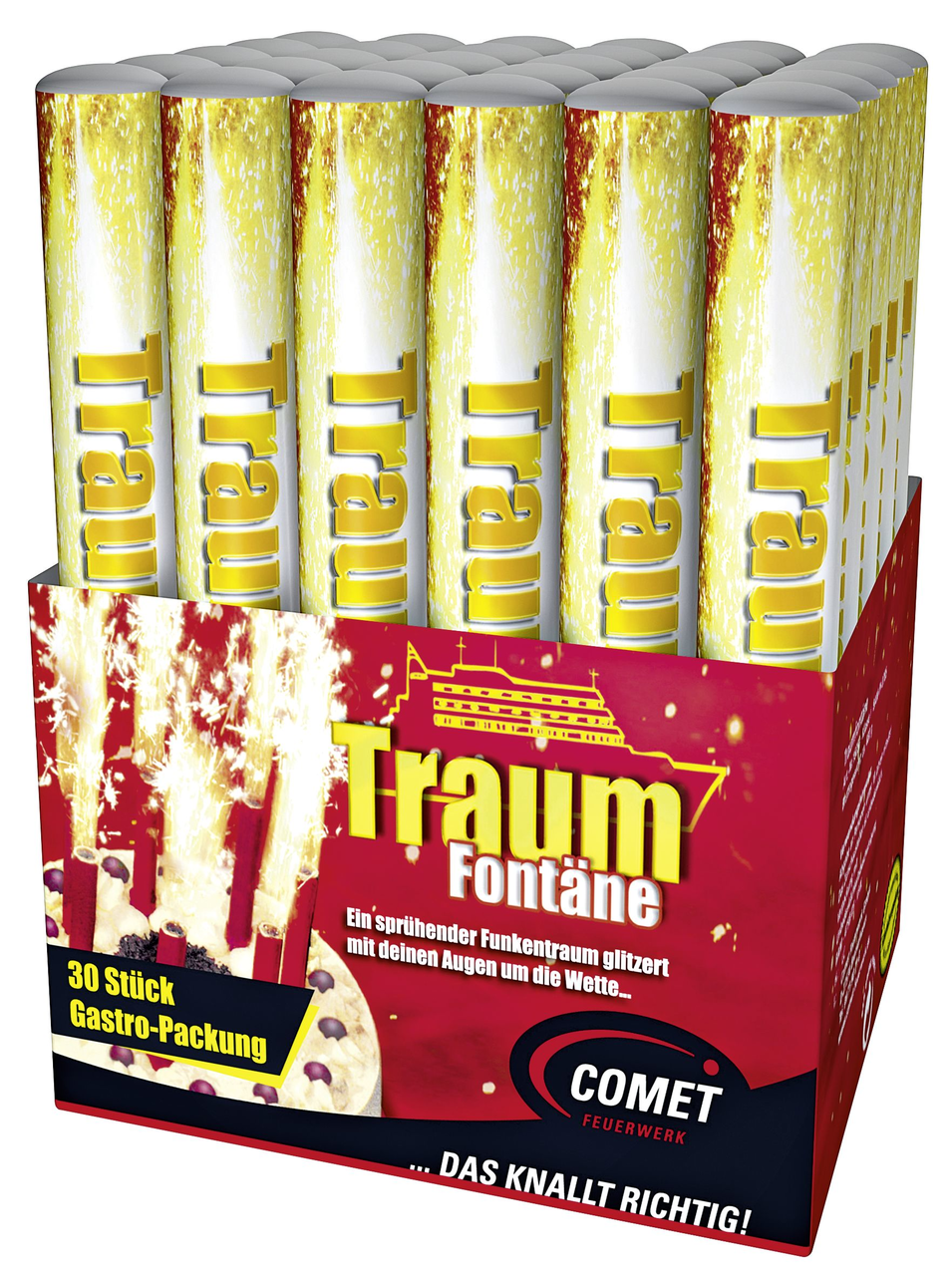 Comet Traumfontäne - 30 Stück