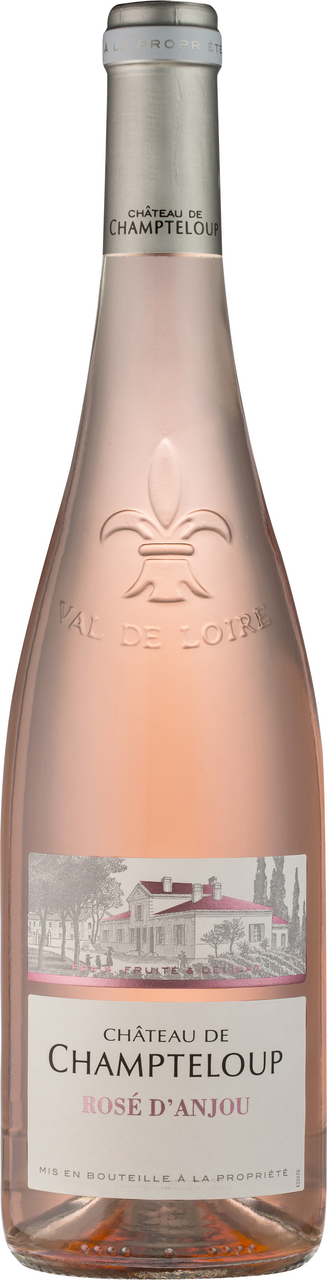 Château de Champteloup Rose d'Anjou Roséwein - 750 ml Flasche