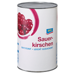aro Sauerkirschen entsteint, leicht gezuckert - 4,25 l Dose