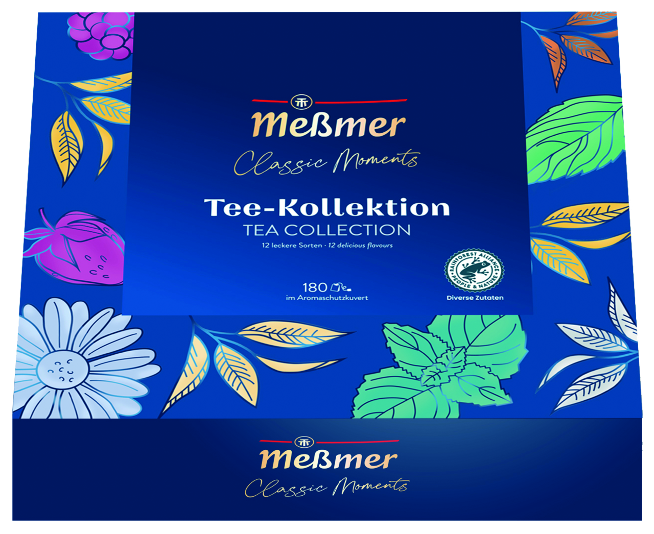 Meßmer Profiline Tee Collection Box 180 Teebeutel - 371 g Schachtel