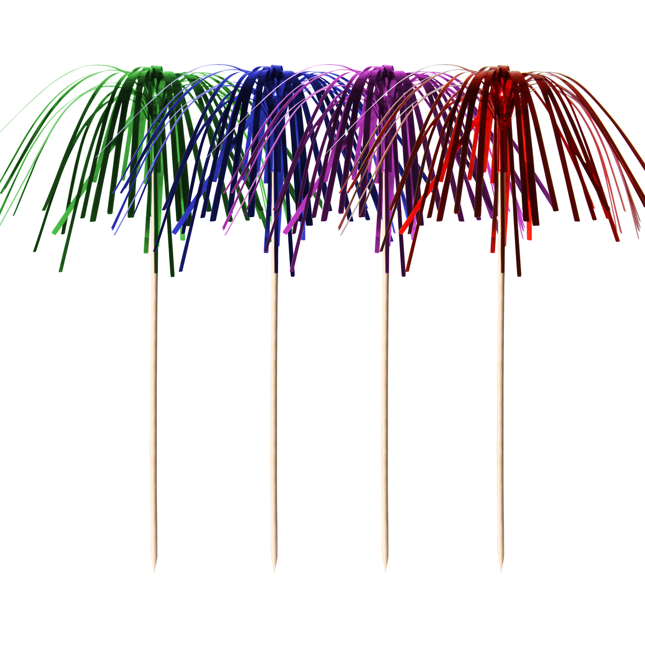 PAPSTAR Deko-Picker 15,5 cm Feuerwerk farbig sortiert 100 Stück