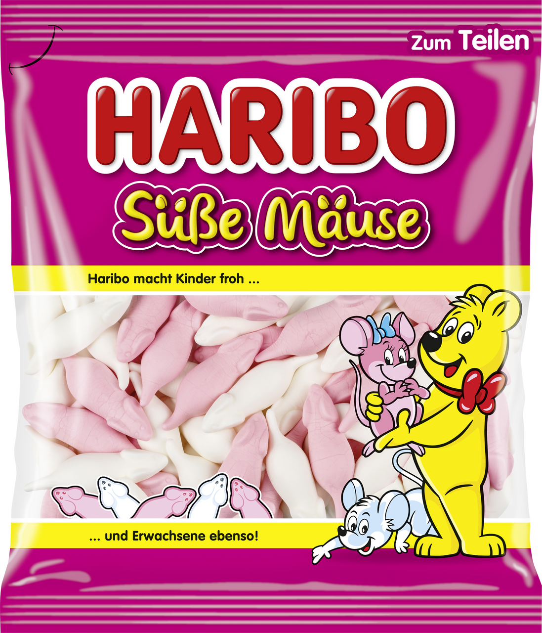Haribo Süße Mäuse - 175 g Beutel
