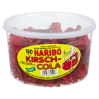 Haribo Kirsch-Cola 150 Stück - 1,35 kg Dose