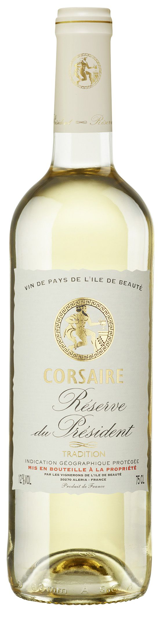 Corsaire Réserve du Président Chardonnay Weißwein - 750 ml Flasche