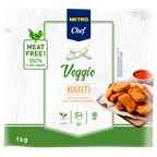 METRO Chef Vegane Nuggets IQF tiefgefroren - 1 kg Packung