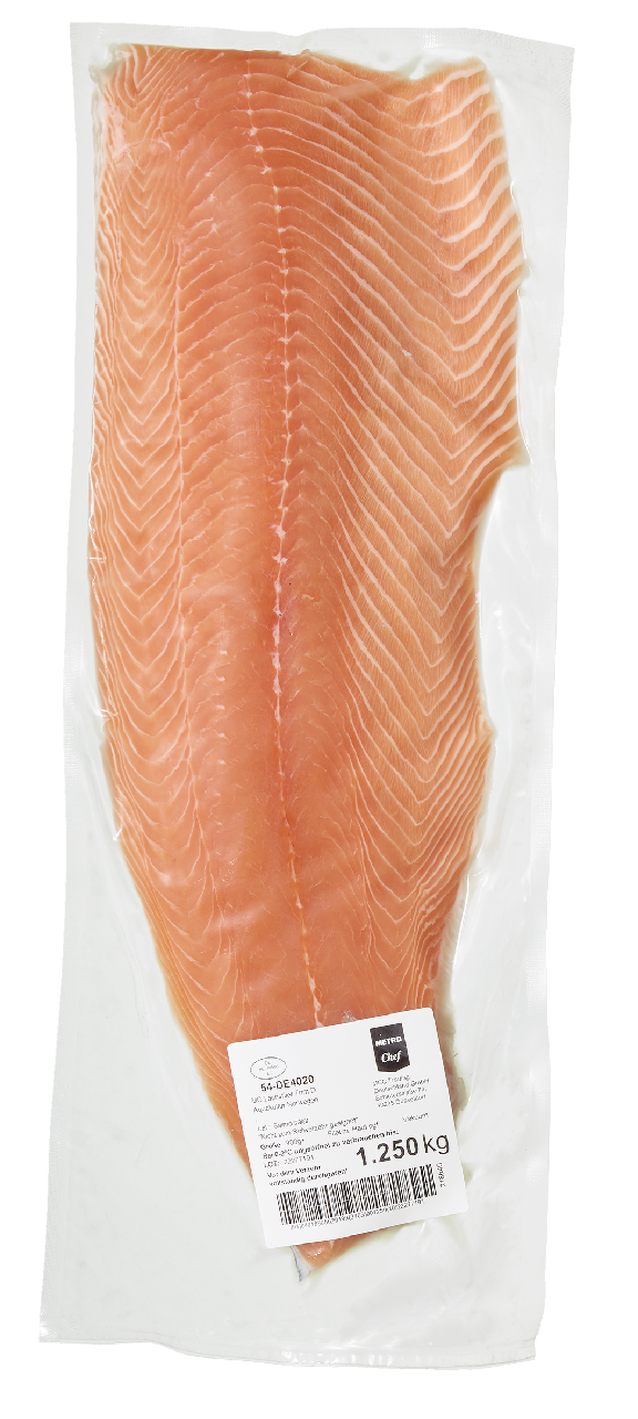 METRO Chef Bömlo Lachsfilet 900 g+ - je kg