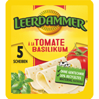 Leerdammer Scheiben Tomate-Basilikum gekühlt - 100 g Packung