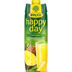 Happy Day Fruchtsaft Ananas 100 % Fruchtgehalt Tetra Pack - 1 l Packung