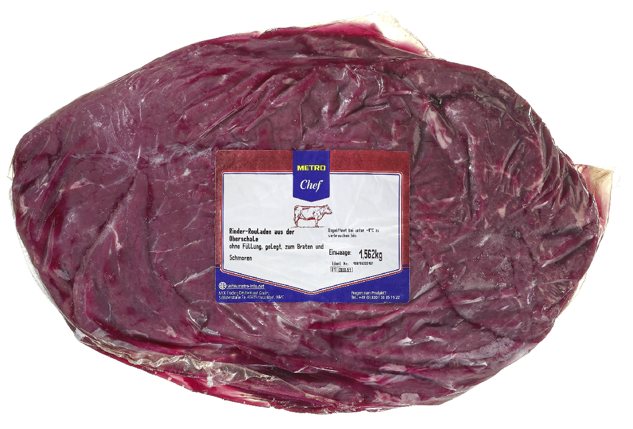 METRO Chef Rinder Rouladen aus der Oberschale, 10x ca. 160g