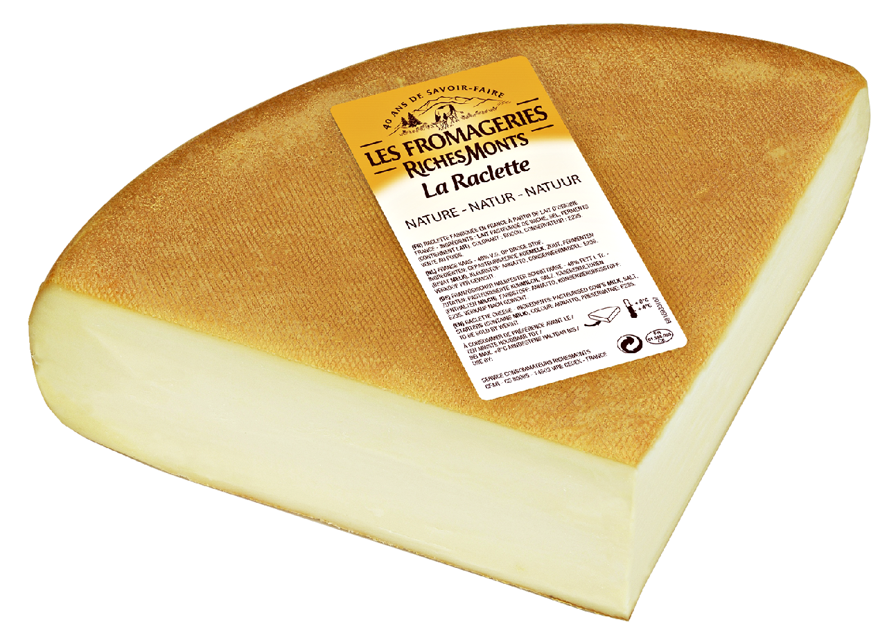 Le Rustique Raclette 1/4 Laib 48 % Fett i. Tr. - ca. 1,5 kg