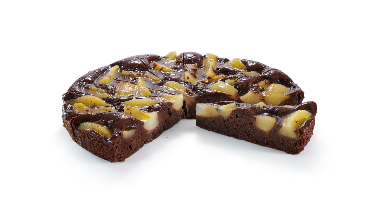 Pfalzgraf Schoko-Birnen-Kuchen vegan tiefgefroren 12 Portionen - 1,35 kg Faltschachtel