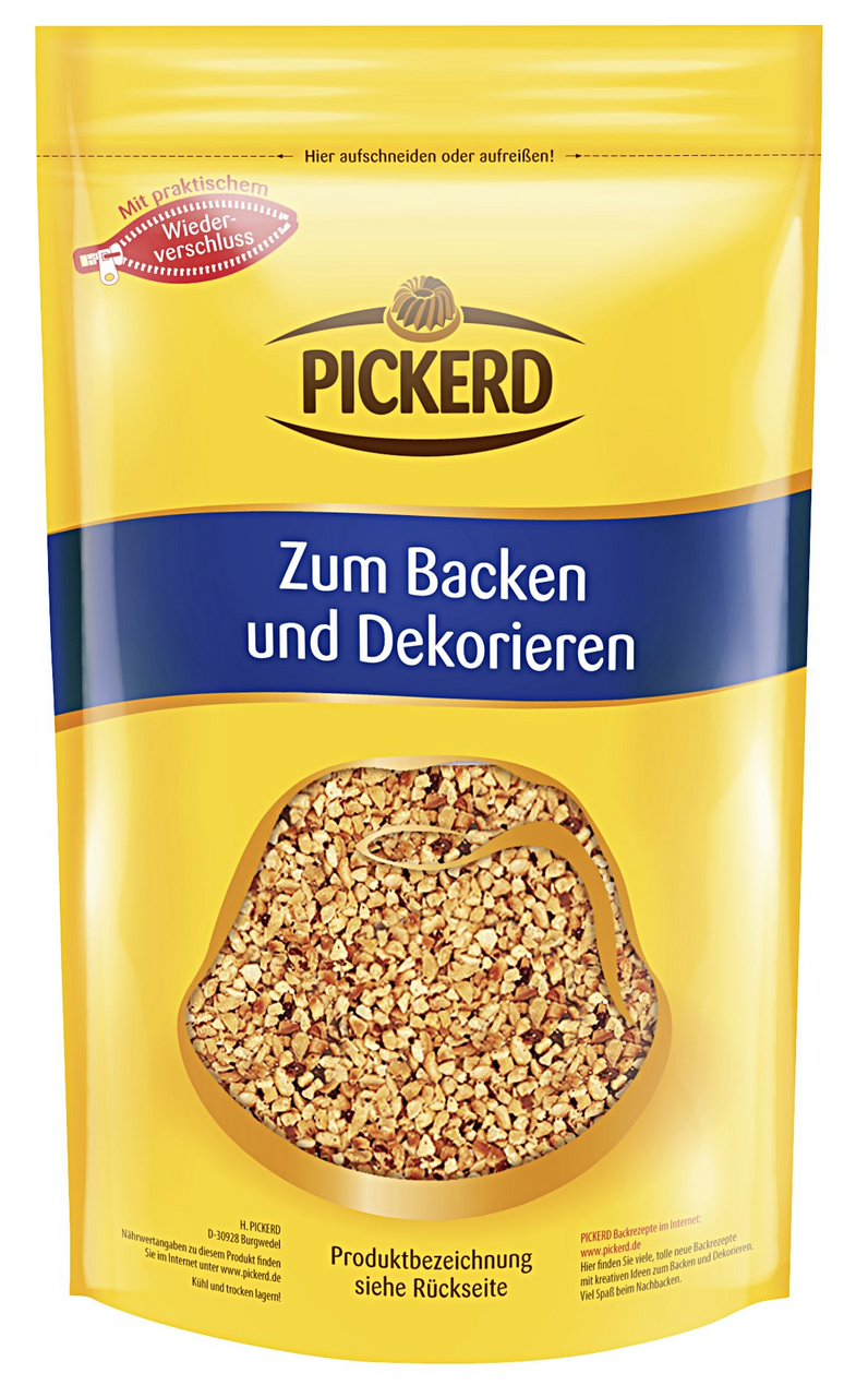 Pickerd Dekor Haselnusskrokant 1 kg Beutel