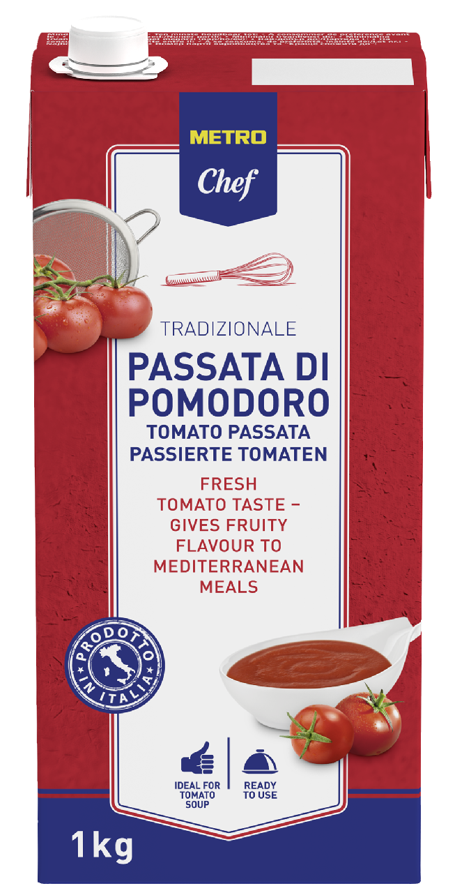 METRO Chef Tomaten Passata di pomodoro - 1 l Packung