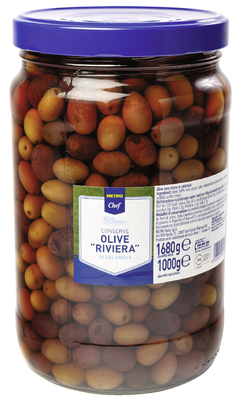 METRO Chef Oliven Riviera - 1,7 l Glas