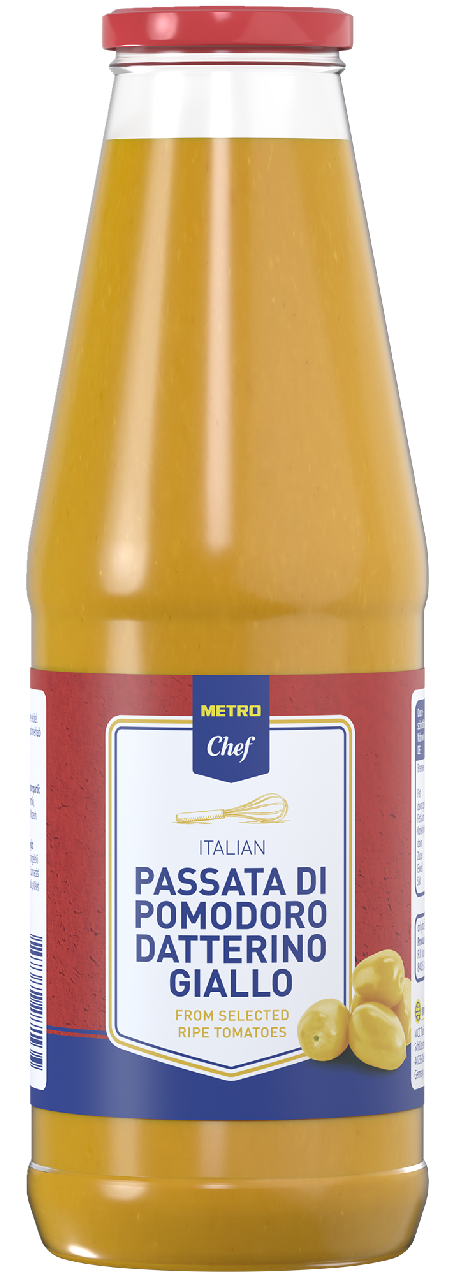 METRO Chef Gelbe Passata - 690 g Packung