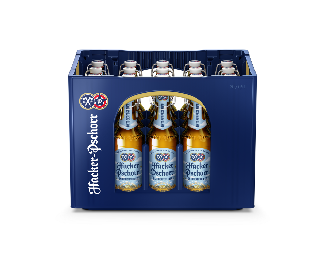 Hacker Pschorr Oktoberfestbier Mehrweg - 20 x 500 ml Kasten