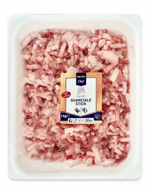 METRO Chef Guanciale Sticks - 1 kg Schale