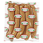 Schleizer Knoblauchwurst Brühwurst, mild geräuchert, mit Knoblauch 1,5 kg Packung