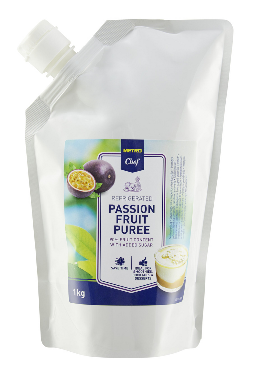 METRO Chef Passionsfrucht Püree - 1 kg Beutel