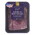 METRO Premium American Beef Nackensteaks roh, 2 Stück à 250 g, vak.-verpackt - je kg