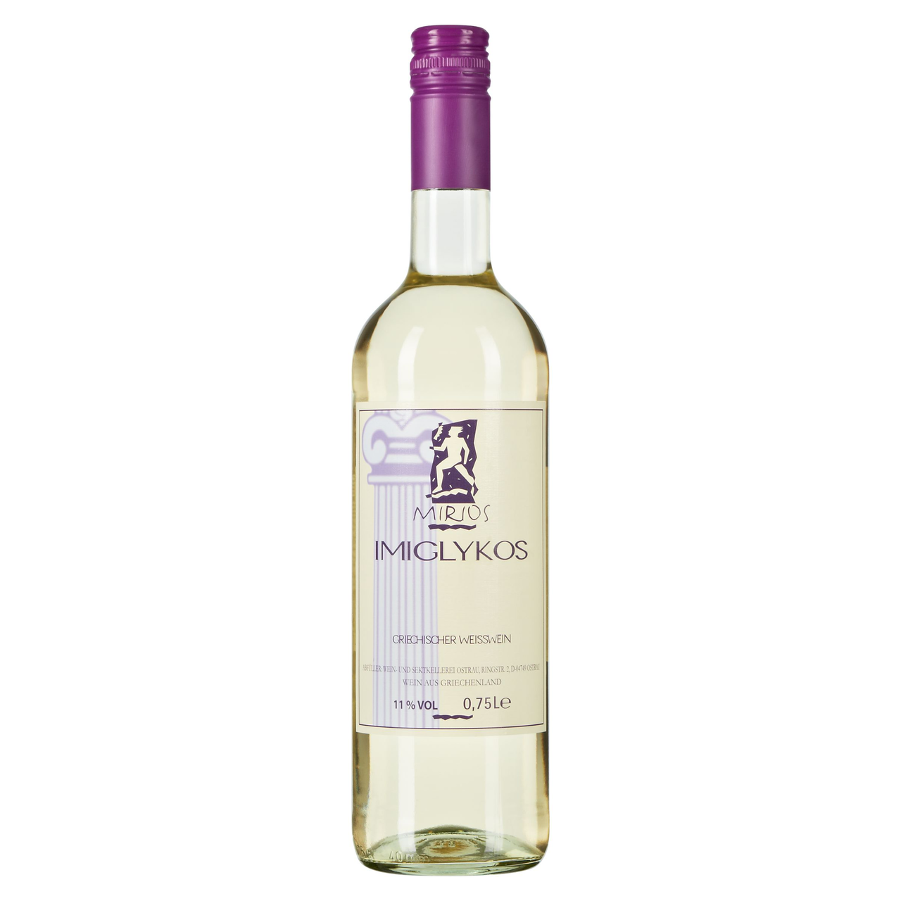 Mirios Miros Imiglykos Weißwein - 750 ml Flasche