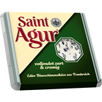 Saint Agur Weichkäse mit Blauschimmel Herkunft aus Frankreich, 60 % Fett 125 g Packung