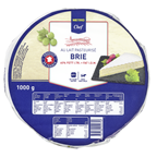 METRO Chef Brie Französischer Weichkäse, 60 % Fett i. Tr. - 1 kg Packung