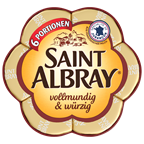 Saint Albray Weichkäse Rotschimmelkäse, 60 % Fett, 6 Stück á 30 g 180 g Schachtel