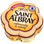 Saint Albray Weichkäse Rotschimmelkäse, 60 % Fett, 6 Stück á 30 g 180 g Schachtel