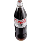 Coca-Cola Light mit Koffein, ohne Zucker - 1 l Flasche
